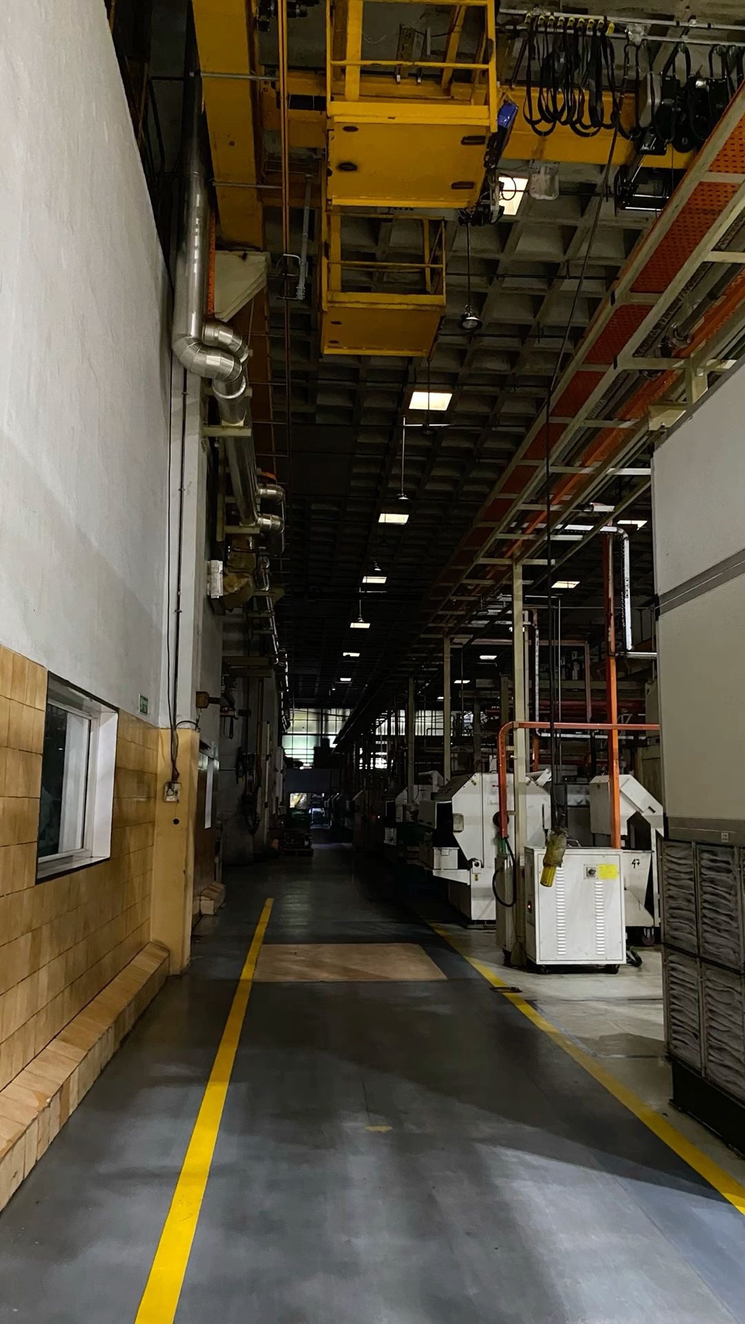 Industrial facility interior